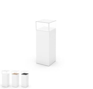 CL Visio Podest Vitrine 40/40 weiss