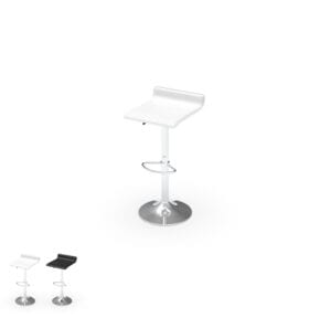 Barhocker Ruby in weiss und schwarz