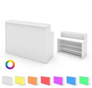 Leucht Möbel - Messe Desk 150/60 LED