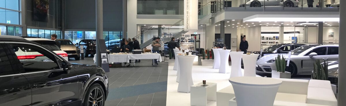 weisser Eventteppich an Veranstaltung
