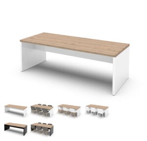 CL Holztisch 200/80 Eiche hell